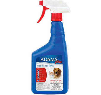 Adam’s Plus – Flea/Tick Spray – 32oz