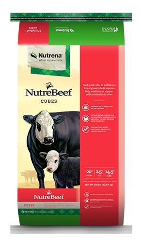 Nutrebeef – 20% Cattle Cubes – 50lb