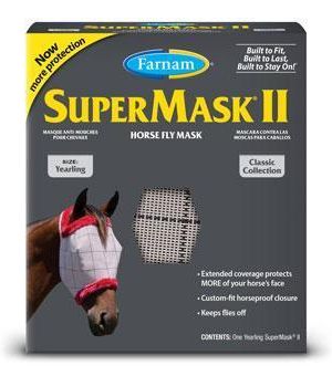 SuperMask II Classic Horse Fly Mask – Yearling
