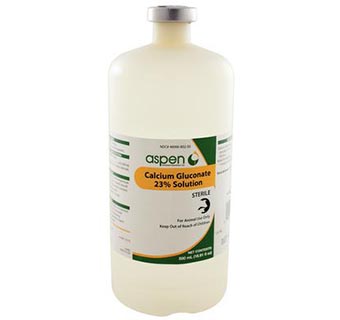 Calcium Gluconate 23% Solution – 500 ML