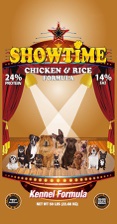 Mid-South – Showtime 24/14 Chicken & Rice (Gold Bag) 50 lbs
