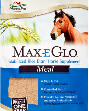 Manna Pro – Max-E Glo Rice Bran Meal 40 lbs