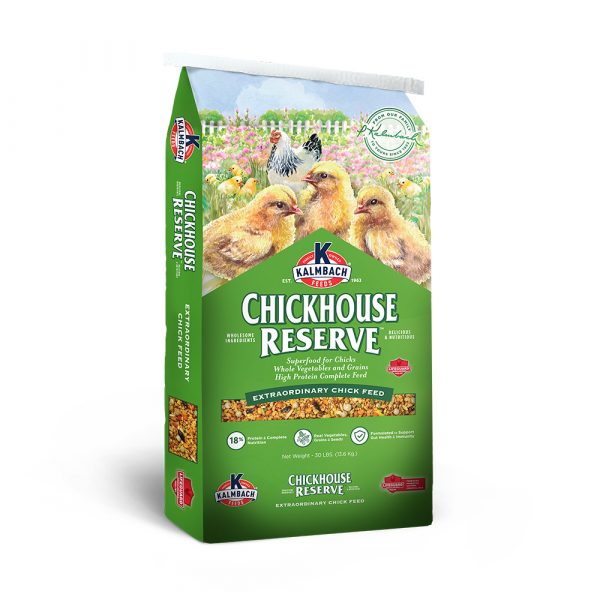 Kalmbach - 18% Chick House Reserve - 30lbs - Dunnellon Feed & Farm Supply